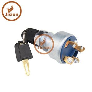 Interrupteur d'allumage pour engins de construction, 4 fils avec 2 clés, 9G7641 9G-7641 pour excavatrice E320 E330 E345 E385 E375 - Product Image 3