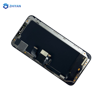 Écran tactile haute définition TFT/OLED/INCELL LCD pour iPhone XS Max, remplacement après-vente avec cadre, garantie 1 an