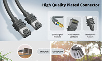 Cable de Repuesto USB Gen3 V3 en Oferta, Conectores Rj45 de PVC Impermeables para Transferencia de Datos y LAN