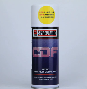 Original Spanjaard CDF (Clear Drying Flim) Dry Lubricant <b>Spray</b> <b>PTFE</b> Protective Coating Anti-Stick 400ml - Product Image 4