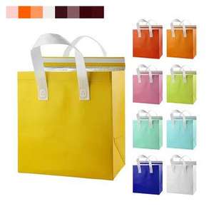 Sacs d'emballage en non-tissé avec poignée, personnalisés avec logo, 21*27*11cm, à bas prix, pour transport et emballage - Product Image 5