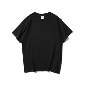 เสื้อยืดคอตตอน 100% หนัก 240 กรัม แบบสั่งทำพิเศษ OEM ODM ทรงโอเวอร์ไซส์ คอกลม แขนสั้น ไม่มีลาย พร้อมสกรีนโลโก้ - Product Image 3