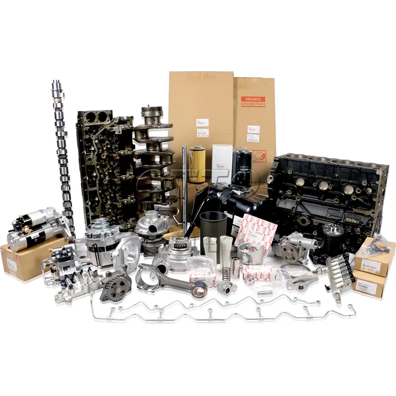 Kit de reconstrução de motor OTTO 4JB1 4JJ1 4JG1 4JG2 4HK1 4BG1 4BD1 6BG1 6HK1 6WG1 6RB1 6SD1 conjunto completo de juntas para Isuzu