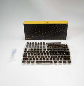 Akko ชุดคีย์บอร์ดคีย์บอร์ดคีย์บอร์ดคีย์บอร์ด DIY วัสดุ PC พิมพ์ยูวีใสเจลลี่เอเอสเอ - Product Image 3