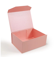 Boîte cadeau pliable personnalisée avec gaufrage pour vêtements, chaussures, emballage à rabat magnétique, boîtes en papier pour chapeaux, perruques, ensembles cosmétiques