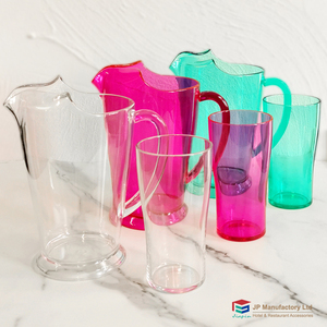 Bình Nhựa Màu Tùy Chỉnh Bình Đựng Nước Ép Bia Whisky Bằng Nhựa PC Không Vỡ Kèm Cốc - Product Image 4