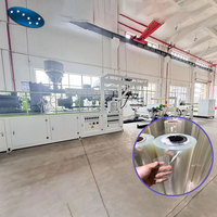 Machine à fabriquer des feuilles de PET recyclé Sevenstars, ligne d'extrusion de feuilles de plastique APET RPET à double vis pour l'emballage de gobelets et de plateaux