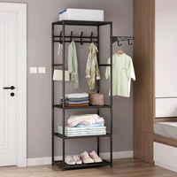Gran oferta, soporte para ropa, colgador portátil, tienda de ropa, trípode de almacenamiento, estante para colgar ropa para dormitorio