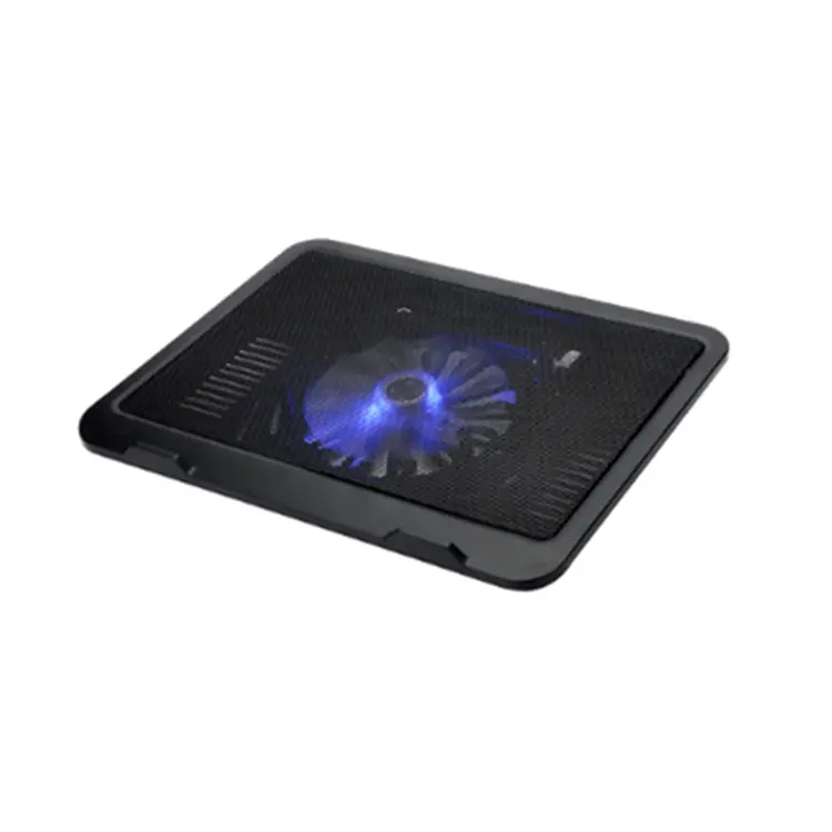 N19 notebook cooler 14 inch LED light fan usb Mini Laptop Cooler Blu-ray cooling pad / bracket