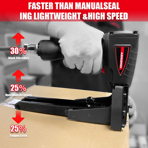 <span class=keywords><strong>Agrafeuse</strong></span> pneumatique AEROPRO MTA18 pour fermeture de cartons, taille de couronne 1-3/8 pouces, profondeur réglable, idéale pour la fermeture et l'emballage de boîtes - Product Image 4