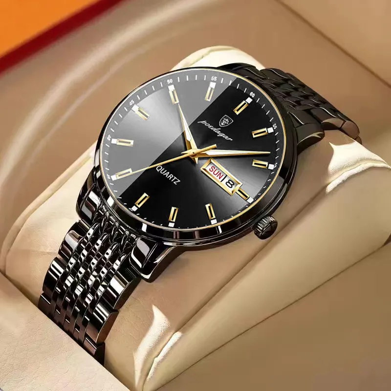 Wholesale Custom Logo Montre Homme Reloj De Hombre Luxury Fashion Classic Wristwatch Waterproof Wrist Quartz Watches For Men
