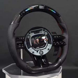 Volant en fibre de carbone Speed LED pour <span class=keywords><strong>mercedes</strong></span>-benz Amg W204 W205 W167 W213 W222 W207 W212 - Product Image 2