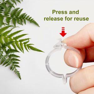 Modern Style Biodegradable PLA <strong>Tomato</strong> Plant Lock Clips for Fixed Vine Gardening Accessories Plant Support Factory Sale - Product Image 3