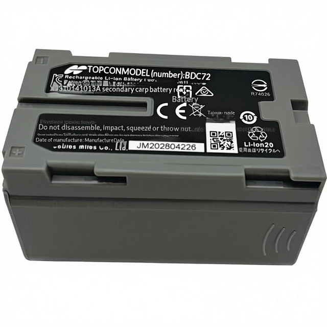 New Fit for BDC72 and GM-52 Total Station Batteries