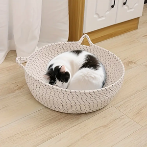 Prenses kedi yuvası yaz soğutma için dört mevsim evrensel sevimli taşlama pençe pamuk ped rüzgar geçirmez kirli dayanıklı Pet yatak - Product Image 1