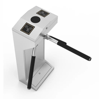 Lecteur d'empreintes digitales reconnaissance faciale Machine système de contrôle d'accès trépied porte de tourniquet