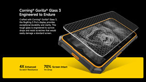 Teléfono Móvil Resistente Ulefone Rugking 3 Pro, 5700 mAh, 8+128 GB, Cámara Trasera de 48 MP/Cámara Frontal de 8 MP, 4G, Doble SIM, NFC, Android 15 - Product Image 6