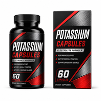 Capsules de soutien à l'hydratation sportive avec potassium, calcium, magnésium, taurine et B6
