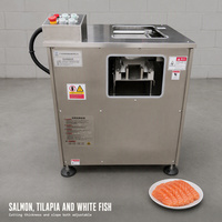 Machine populaire de découpe automatique de filets de poisson, trancheuse à saumon, trancheuse à tilapia, machine à fileter le poisson
