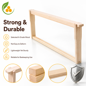 Marcos <span class=keywords><strong>de</strong></span> Madera <span class=keywords><strong>de</strong></span> Grado A para Colmenas Langstroth, Marcos Estándar para Colmenas Lang, Suministros <span class=keywords><strong>de</strong></span> Apicultura - Product Image 5