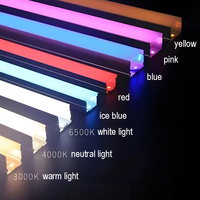 Profil LED Linear Gantung Arsitektural, Saluran Aluminium Besar untuk Strip PCB SMD COB, Pencahayaan Linear Plafon Profesional