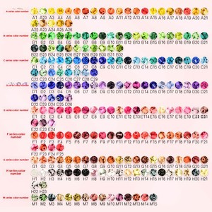 Pindou Supplement Série Couleurs Complètes MARD Jaune <span class=keywords><strong>DODO</strong></span> Xiao Wu COCO Même Style Puzzle Plat en Plastique 2.6mm Petit Lot de Fournitures - Product Image 1