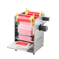 Fruit Groenten Handmatige Fastfood Tray Sluitmachine Papier & Houten Kartons Warmteverzegelende Verpakkingsmachine