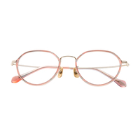 Monturas de Gafas Ópticas de Titanio de Alta Calidad para Mujer, Gafas para Hombre, Venta al Por Mayor