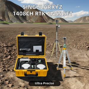 ชุดเครื่องมือสำรวจ SingularXYZ E1 RTK GNSS ระยะ 20 กม. ชุดฐานเครื่อง RTK สำหรับบริการสำรวจที่ดิน - Product Image 3