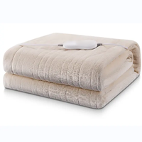 Vente flash - Plaid chauffant écologique 120w, lavable, pour l'hiver, couverture chauffante électrique