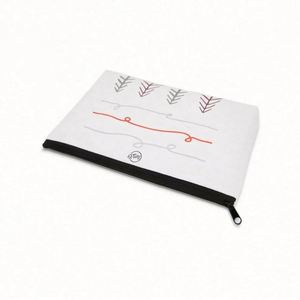 Sublimation Women Fashion Lightweight Canvas Cosmetic <b>Bag</b> Travel Commercial Makeup Remover Toilet <b>Bag</b> With Bottom - Product Image 2