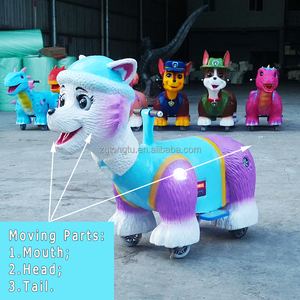 Mobil Listrik Bertema Kartun untuk Anak-Anak, Dua Kursi, untuk Karnaval Luar Ruangan di Mall Plaza - Product Image 2