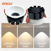 Spot LED intelligent SAA Zigbee Tuya 3CCT dimmable, découpe de 75 mm, pour résidentiel haut de gamme en Australie