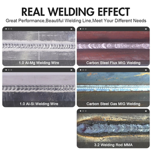 Soudeuse MIG, MIG Pulse Aluminium <span class=keywords><strong>MMA</strong></span>, sans gaz, soudage MIG sans gaz, 3 en 1, machine à souder multifonctionnelle pour l'aluminium - Product Image 3