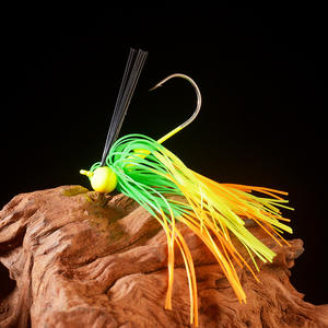 Saia de borracha 12g/5cm Rodada Chumbo Cabeça De Futebol Gabarito Moldes Saias Cabeças Isca De Pesca Buzzbait - Product Image 1