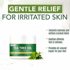 Crème pour les pieds au thé vert en gros, 50 g, réparation des peaux mortes, élimination des peaux mortes, hydratante, <span class=keywords><strong>anti</strong></span>-pelage, hydratante pour les mains et les pieds - Product Image 5