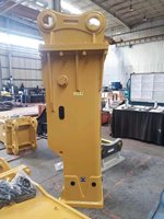 Pompe hydraulique silencieuse, boîte de vitesses et roulement pour mini-excavatrice de 0,5 à 1,2 tonne Q355B, directement de l'usine
