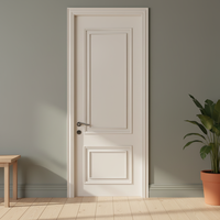 Portes intérieures et extérieures en bois massif Kabo, finition minimaliste, isolation phonique, garantie 5 ans, pour hall d'entrée et usage hospitalier