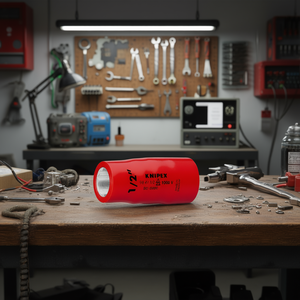 ประแจบล็อกไนเพ็กซ์ 1/2 นิ้ว หัวสี่เหลี่ยมในตัว 1000 V ฉนวนกันไฟฟ้า ผลิตในเยอรมนี - Product Image 3