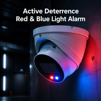 Intelligente Dual-Light Lite AI 8MP Turret-Kamera mit Festbrennweite und R&B LED