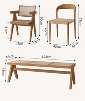 Maßgefertigte Wohnmöbel Massivholz Kiefer Büro Esszimmer Restaurant Konferenz Holz Esstisch Küchentisch