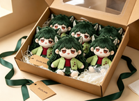 Poupée en peluche personnalisée, poupée en peluche douce de personnage d'anime, jouet en peluche sur mesure OEM ODM pour collection ou cadeau