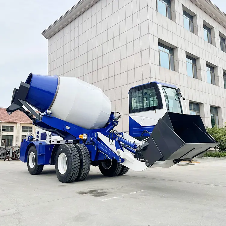 wholesale 2m3 self loading concrete mixer 2 cbm small self loading concrete mixer truck