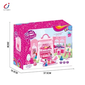 Chengji Diy Toy Dollhouse Miniature Role Playing Games Bedroom <strong>Princess</strong> <strong>Doll</strong> <strong>House</strong> and Accessories - Product Image 6