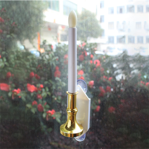 Festival Wedding Romantic Decor <strong>Wall</strong> Power Lamp Solar Powered LED <strong>Candle</strong> <strong>Light</strong> - Product Image 5