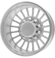 Jantes forgées DRW polies sur mesure 22X8.25 26X8.25 30X8.25 avec enjoliveur central flottant 10X285.75 8X180 pour Silverado 3500HD