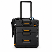 Nettoyeur laser pulsé mobile 300W avec chariot à roulettes et tête de nettoyage portative pour l'élimination de la rouille et de la peinture sur site