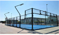 Terrain de padel, tennis de padel, terrain de padel panoramique, panoram