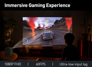 Projecteur LCD portable mini Wupro x Xming Page One Google TV, version mondiale, 4K 1080p, Android, projecteur intelligent pour cinéma maison - Product Image 2