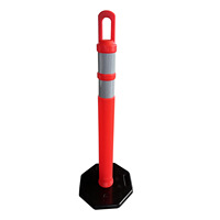 Poteaux de signalisation routière, poteaux de délimitation, poteaux de signalisation de stationnement, poteaux de sécurité routière, poteaux de marquage remplissables